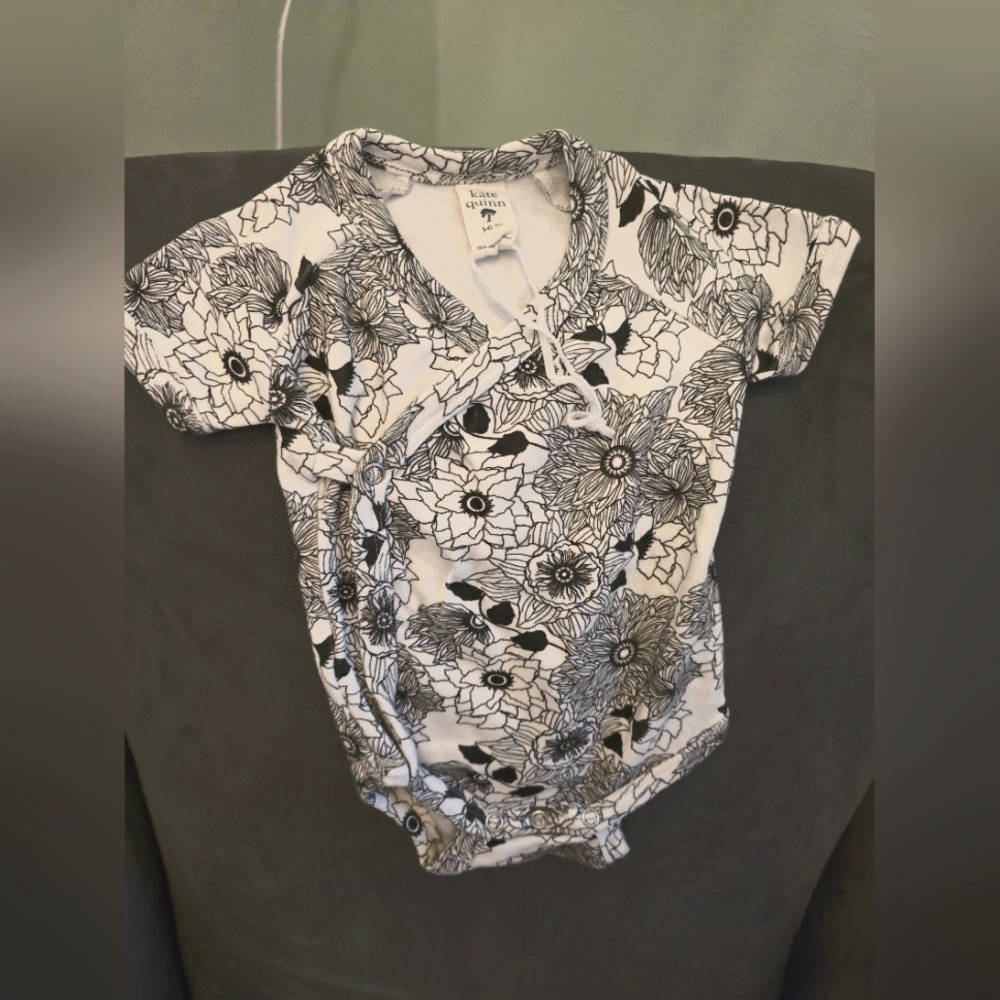 Kate Quinn organic kimono style bodysuit